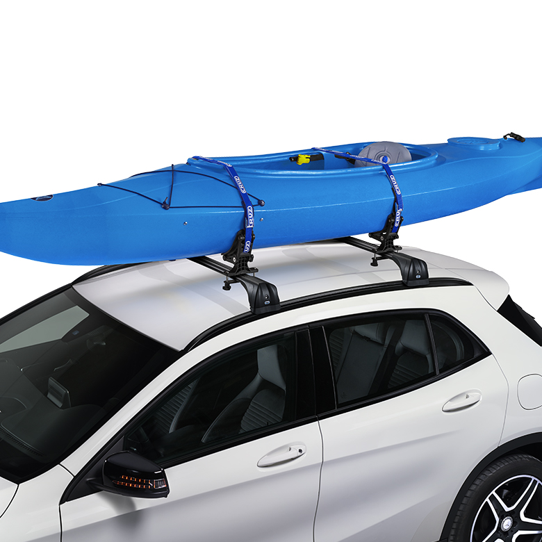 Porte-Kayak - montage sur barres de toit - Cruz Rafter